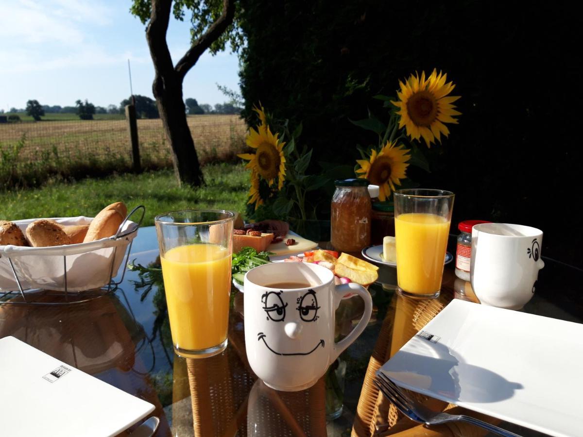 Ein Bett Im Kornfeld - Haus Morgensonne - Mit Innenpool Schonfeld  Luaran gambar